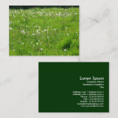 Dandelion Meadow 02 Visitenkarte (Vorne/Hinten)