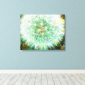 Dandelion Meditation Void Leinwanddruck (Insitu (Holzboden))