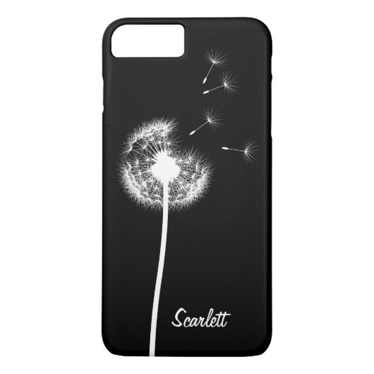 Dandelion Monogram iPhone 7 Plus Case (Rückseite)