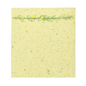 Dandelion Notepad Notizblock (Vorderseite)