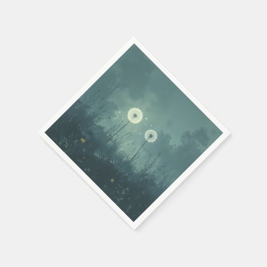 Dandelion Paper Napkin Serviette (Ecke)