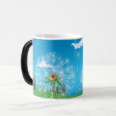 Dandelion-Pflanze Verwandlungstasse (Vorderseite Links)
