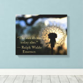 Dandelion Picture Leinwanddruck (Insitu (Holzboden))