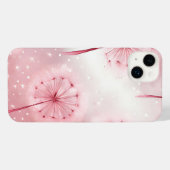 Dandelion Pink iPhone Hülle (Rückseite (Horizontal))