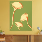 Dandelion Pop Leinwanddruck (Insitu (Wohnzimmer))