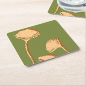 Dandelion Pop Rechteckiger Pappuntersetzer (angewinkelt)