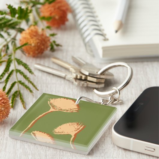 Dandelion Pop Schlüsselanhänger (Vorderseite rechts)