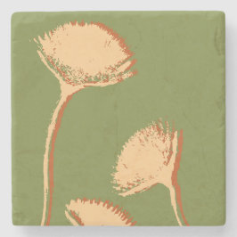 Dandelion Pop Steinuntersetzer