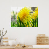 Dandelion Portrait Poster (Küche)