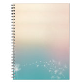 Dandelion Puff Notebook Notizblock (Vorderseite)