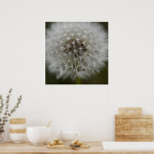 Dandelion Puff Print Poster (Küche)