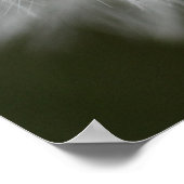 Dandelion Puff Print Poster (Ecke)