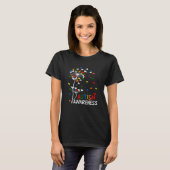 Dandelion Puzzle Piece Cool Autism Awareness T-Shirt (Vorne ganz)