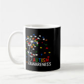 Dandelion Puzzle Piece Coole Autismus Bewusstsein Kaffeetasse (Links)