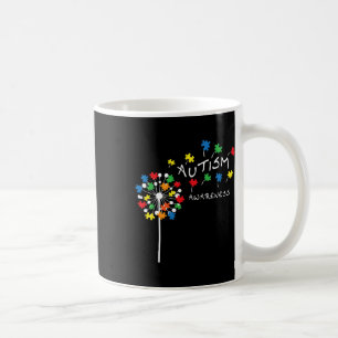 Dandelion Puzzle Piece Coole Autismus Bewusstsein  Kaffeetasse