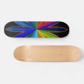Dandelion Rainbow Skateboard (Horizontal)