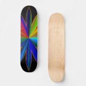 Dandelion Rainbow Skateboard (Vorderseite)