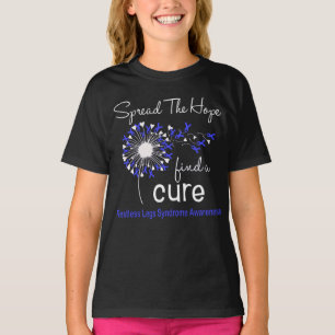 Dandelion Restless Legs Syndrome Awareness T-Shirt