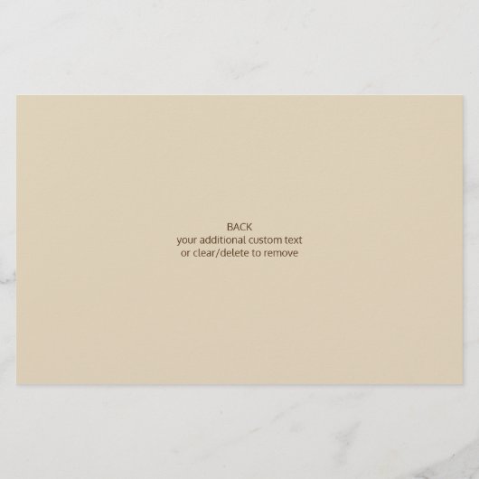 Dandelion Rustikale Blume Einfache Moderne 3 Foto Flyer (Hinten)