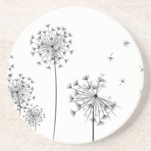 Dandelion Sandstein Untersetzer