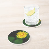 Dandelion Sandstone Untersetzer (Seite)