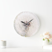 Dandelion seed head clock große wanduhr (Zuhause)