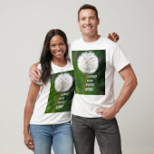 Dandelion Seed Head Wind Power T - Shirt (Unisex)