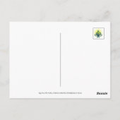 Dandelion Seeds Embrace Sinnliche Natur Postkarte (Rückseite)