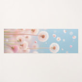 Dandelion Serenity Yoga Mat Yogamatte (Vorderseite (Horizontal))