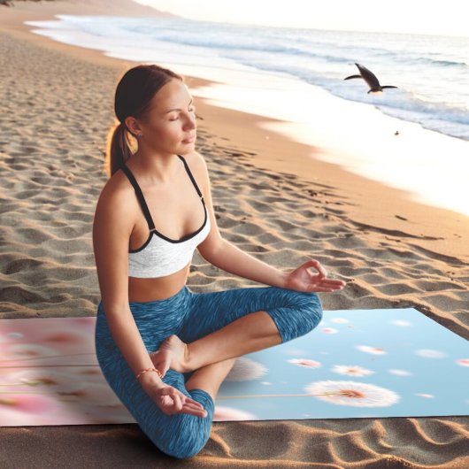 Dandelion Serenity Yoga Mat Yogamatte