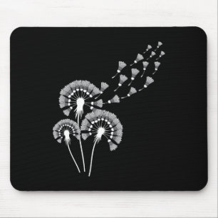 Dandelion Shuttle Shirt für Badminton Player Badmi Mousepad