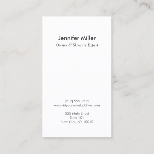 DANDELION STERNEXPLOSION LOGO II on DARK GRAY Visitenkarte (Rückseite)