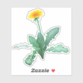 Dandelion Sticker (Blatt)