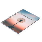Dandelion Sunset Notizblock (Linke Seite)