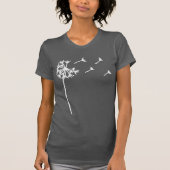 Dandelion-T - Shirt Karkohle Grau (Vorderseite)