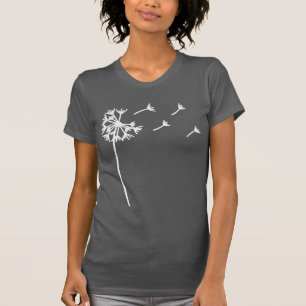 Dandelion-T - Shirt Karkohle Grau 