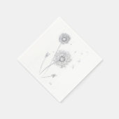 Dandelion Table Napkin Serviette (Ecke)