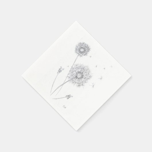 Dandelion Table Napkin Serviette (Ecke)