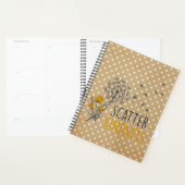 Dandelion Tan & White Polka Dot Scatter Kindness Planer (Anzeige)