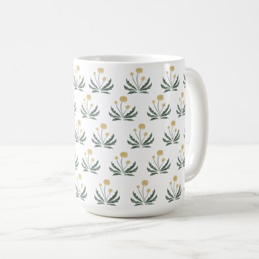 Dandelion-Tasse Kaffeetasse (VorderseiteRechts)