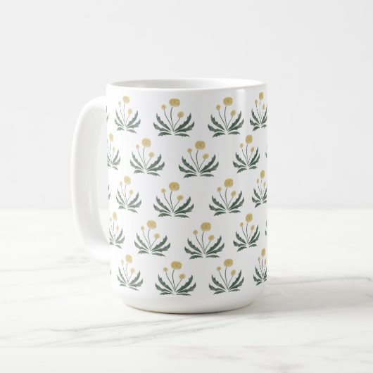 Dandelion-Tasse Kaffeetasse (Vorderseite Links)
