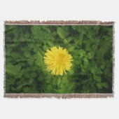 Dandelion Throw Blanket Decke (Vorderseite)