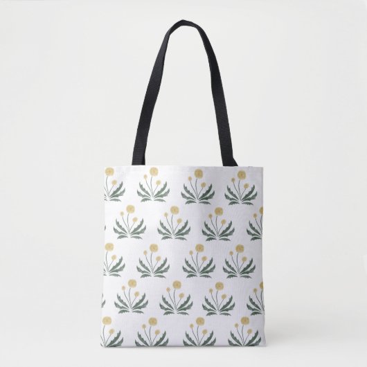 Dandelion Tote Bag Tasche (Vorderseite)