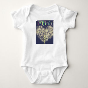 Dandelion träumt Personalisierten Baby Bodysuit. Strampler