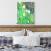 Dandelion Uhren im Grass 2008 Öl auf Leinwand (Insitu (Schlafzimmer))