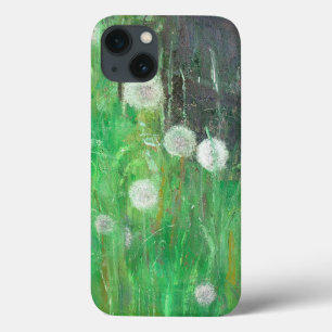 Dandelion Uhren im Grass 2008 Öl auf Leinwand Case-Mate iPhone Hülle