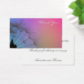 Dandelion Uhren Makro Danke Karte (Schreibtisch)