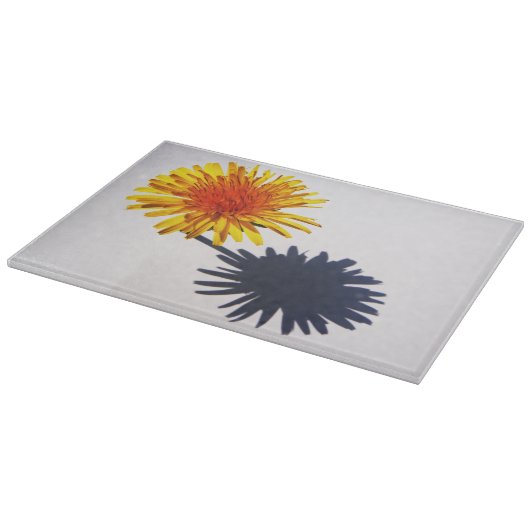 Dandelion und Shadow cbcna Schneidebrett (Ecke)