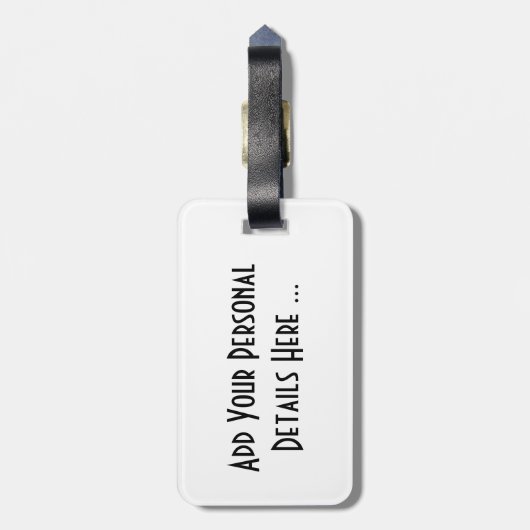 Dandelion und Shadow cd ltcna Gepäckanhänger (Rückseite vertikal)