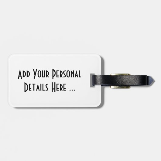 Dandelion und Shadow cd ltcnm Gepäckanhänger (Rückseite horizontal)